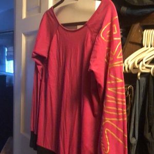 Zumba long sleeve cover up